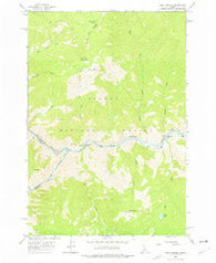 Long Tom Mtn Idaho Historical topographic map, 1:24000 scale, 7.5 X 7.5 Minute, Year 1962