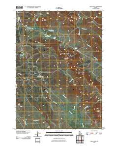 Long Valley Idaho Historical topographic map, 1:24000 scale, 7.5 X 7.5 Minute, Year 2010