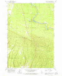 Lookout Butte Idaho Historical topographic map, 1:24000 scale, 7.5 X 7.5 Minute, Year 1965