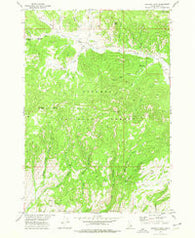 Lookout Point Idaho Historical topographic map, 1:24000 scale, 7.5 X 7.5 Minute, Year 1972