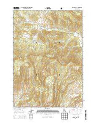 Lookout Point Idaho Current topographic map, 1:24000 scale, 7.5 X 7.5 Minute, Year 2013