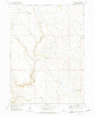 Lost Valley Idaho Historical topographic map, 1:24000 scale, 7.5 X 7.5 Minute, Year 1972