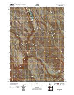 Lost Valley Idaho Historical topographic map, 1:24000 scale, 7.5 X 7.5 Minute, Year 2010