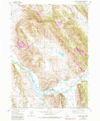 Lower Valley Idaho Historical topographic map, 1:24000 scale, 7.5 X 7.5 Minute, Year 1949