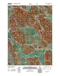 Lower Valley Idaho Historical topographic map, 1:24000 scale, 7.5 X 7.5 Minute, Year 2011