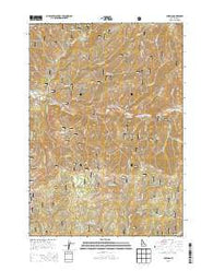 Lowman Idaho Current topographic map, 1:24000 scale, 7.5 X 7.5 Minute, Year 2013