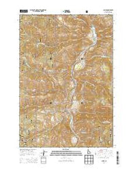 Lucile Idaho Current topographic map, 1:24000 scale, 7.5 X 7.5 Minute, Year 2013