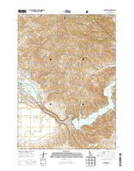 Lucky Peak Idaho Current topographic map, 1:24000 scale, 7.5 X 7.5 Minute, Year 2013