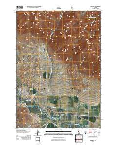 Mackay Idaho Historical topographic map, 1:24000 scale, 7.5 X 7.5 Minute, Year 2011