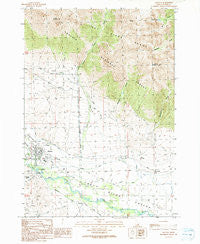 Mackay Idaho Historical topographic map, 1:24000 scale, 7.5 X 7.5 Minute, Year 1991