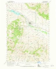 Mackay Idaho Historical topographic map, 1:62500 scale, 15 X 15 Minute, Year 1960