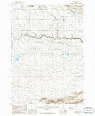 Macon Idaho Historical topographic map, 1:24000 scale, 7.5 X 7.5 Minute, Year 1986