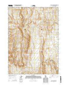 Magic Hot Springs Idaho Current topographic map, 1:24000 scale, 7.5 X 7.5 Minute, Year 2013