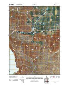 Magic Reservoir East Idaho Historical topographic map, 1:24000 scale, 7.5 X 7.5 Minute, Year 2010