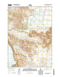 Magic Reservoir East Idaho Current topographic map, 1:24000 scale, 7.5 X 7.5 Minute, Year 2013