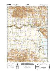 Magic Reservoir West Idaho Current topographic map, 1:24000 scale, 7.5 X 7.5 Minute, Year 2013