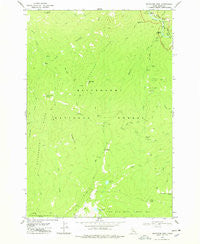 Magruder Mtn Idaho Historical topographic map, 1:24000 scale, 7.5 X 7.5 Minute, Year 1978