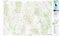 Malad City Idaho Historical topographic map, 1:100000 scale, 30 X 60 Minute, Year 1984