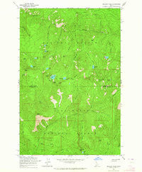 Mallard Peak Idaho Historical topographic map, 1:24000 scale, 7.5 X 7.5 Minute, Year 1963