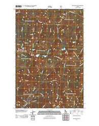 Mallard Peak Idaho Historical topographic map, 1:24000 scale, 7.5 X 7.5 Minute, Year 2011