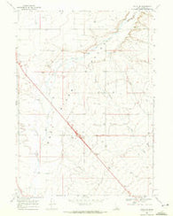 Malta NE Idaho Historical topographic map, 1:24000 scale, 7.5 X 7.5 Minute, Year 1968