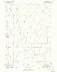 Malta Idaho Historical topographic map, 1:24000 scale, 7.5 X 7.5 Minute, Year 1968