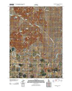 Mammoth Cave Idaho Historical topographic map, 1:24000 scale, 7.5 X 7.5 Minute, Year 2010