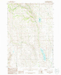 Mann Creek NW Idaho Historical topographic map, 1:24000 scale, 7.5 X 7.5 Minute, Year 1987