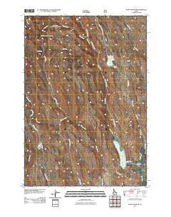 Mann Creek NW Idaho Historical topographic map, 1:24000 scale, 7.5 X 7.5 Minute, Year 2011