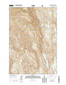 Mann Creek NW Idaho Current topographic map, 1:24000 scale, 7.5 X 7.5 Minute, Year 2013