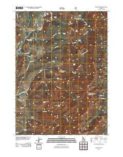 Mapleton Idaho Historical topographic map, 1:24000 scale, 7.5 X 7.5 Minute, Year 2011