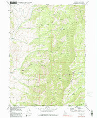 Mapleton Idaho Historical topographic map, 1:24000 scale, 7.5 X 7.5 Minute, Year 1969