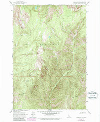 Marble Butte Idaho Historical topographic map, 1:24000 scale, 7.5 X 7.5 Minute, Year 1963