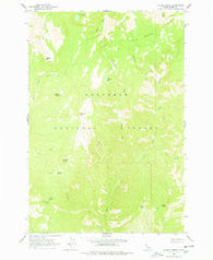 Marble Butte Idaho Historical topographic map, 1:24000 scale, 7.5 X 7.5 Minute, Year 1963