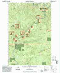 Marble Mountain Idaho Historical topographic map, 1:24000 scale, 7.5 X 7.5 Minute, Year 1995