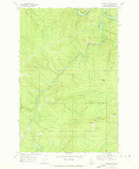 Marble Mountain Idaho Historical topographic map, 1:24000 scale, 7.5 X 7.5 Minute, Year 1969