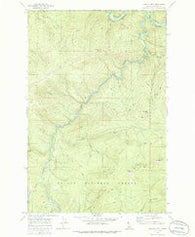 Marble Mtn Idaho Historical topographic map, 1:24000 scale, 7.5 X 7.5 Minute, Year 1969
