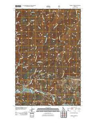 Marble Creek Idaho Historical topographic map, 1:24000 scale, 7.5 X 7.5 Minute, Year 2011