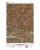 Marble Creek Idaho Historical topographic map, 1:24000 scale, 7.5 X 7.5 Minute, Year 2011