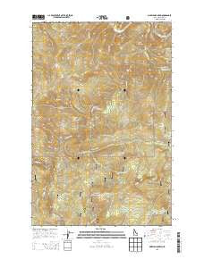 Marble Mountain Idaho Current topographic map, 1:24000 scale, 7.5 X 7.5 Minute, Year 2013