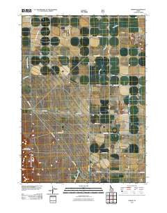 Marion Idaho Historical topographic map, 1:24000 scale, 7.5 X 7.5 Minute, Year 2011