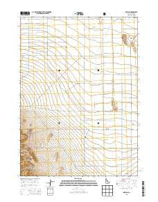 Marion Idaho Current topographic map, 1:24000 scale, 7.5 X 7.5 Minute, Year 2013