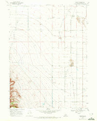 Marion Idaho Historical topographic map, 1:24000 scale, 7.5 X 7.5 Minute, Year 1968