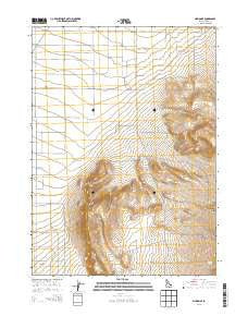 Marion SE Idaho Current topographic map, 1:24000 scale, 7.5 X 7.5 Minute, Year 2013