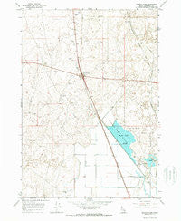 Market Lake Idaho Historical topographic map, 1:24000 scale, 7.5 X 7.5 Minute, Year 1964
