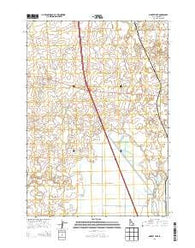 Market Lake Idaho Current topographic map, 1:24000 scale, 7.5 X 7.5 Minute, Year 2013