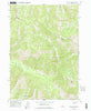 Marshall Peak Idaho Historical topographic map, 1:24000 scale, 7.5 X 7.5 Minute, Year 1964