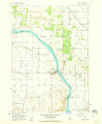 Marsing Idaho Historical topographic map, 1:24000 scale, 7.5 X 7.5 Minute, Year 1958