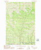 Mastodon Mountain Idaho Historical topographic map, 1:24000 scale, 7.5 X 7.5 Minute, Year 1988