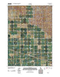 Max Idaho Historical topographic map, 1:24000 scale, 7.5 X 7.5 Minute, Year 2010